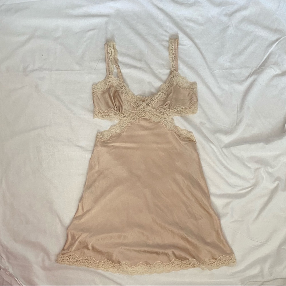 slip silk dress